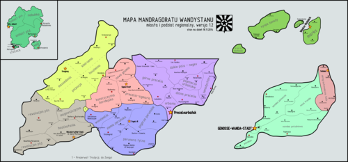 Mapa administracyjna Wandystanu